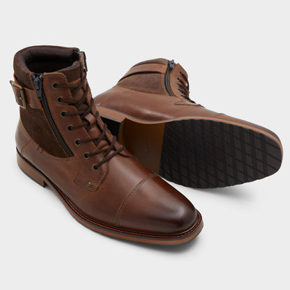 Constantine Dark Brown Men's Lace-up boots - Lace-up boot | Aldo Exclusive