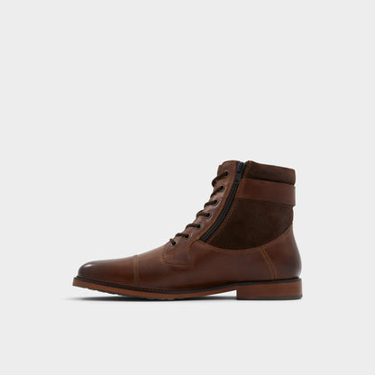 Constantine Dark Brown Men's Lace-up boots - Lace-up boot | Aldo Exclusive