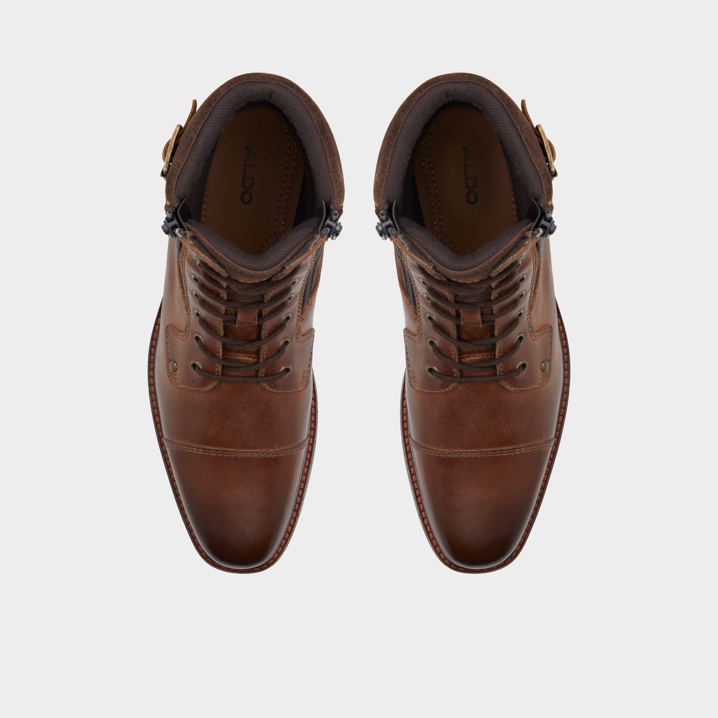 Constantine Dark Brown Men's Lace-up boots - Lace-up boot | Aldo Exclusive