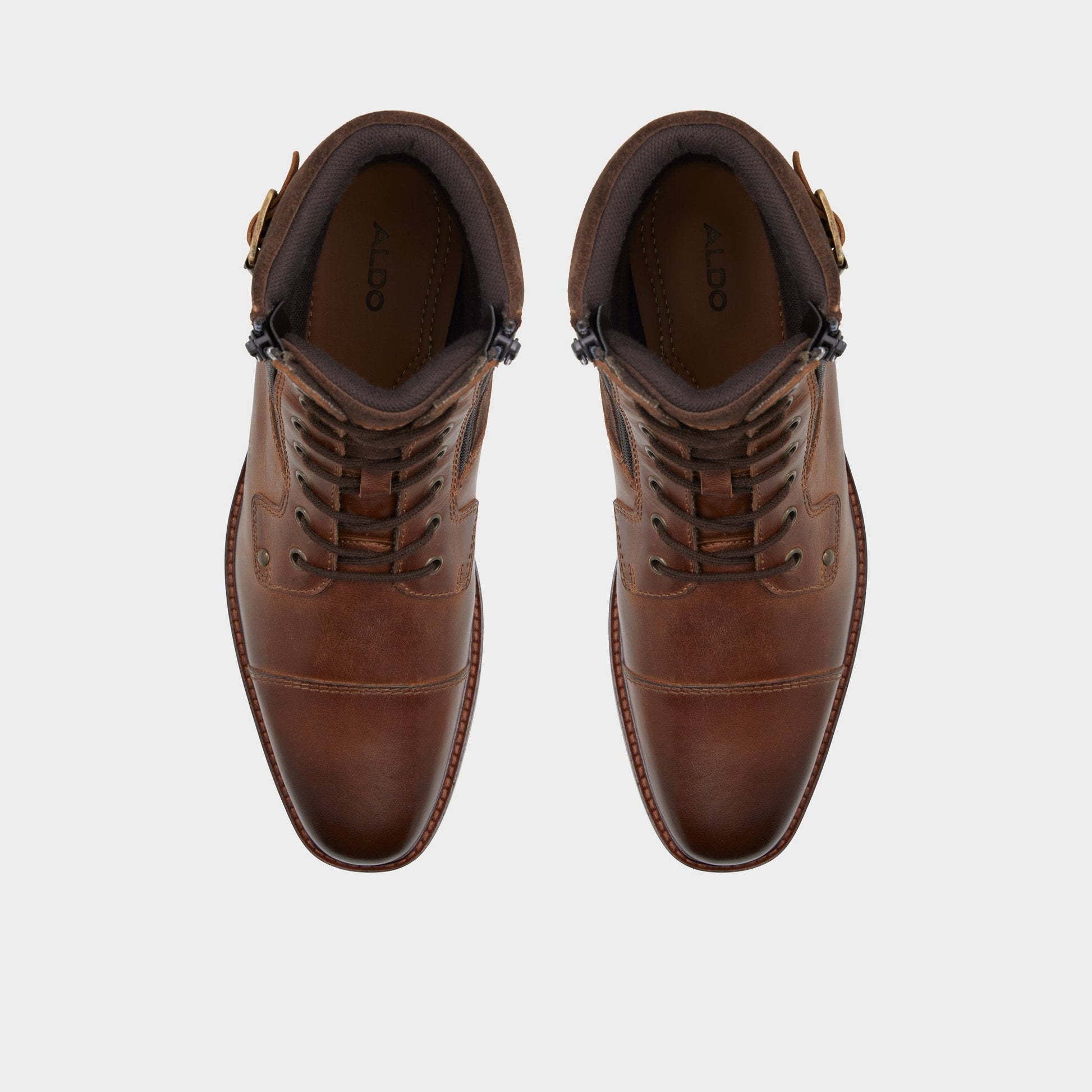 Constantine Dark Brown Men's Lace-up boots - Lace-up boot | Aldo Exclusive