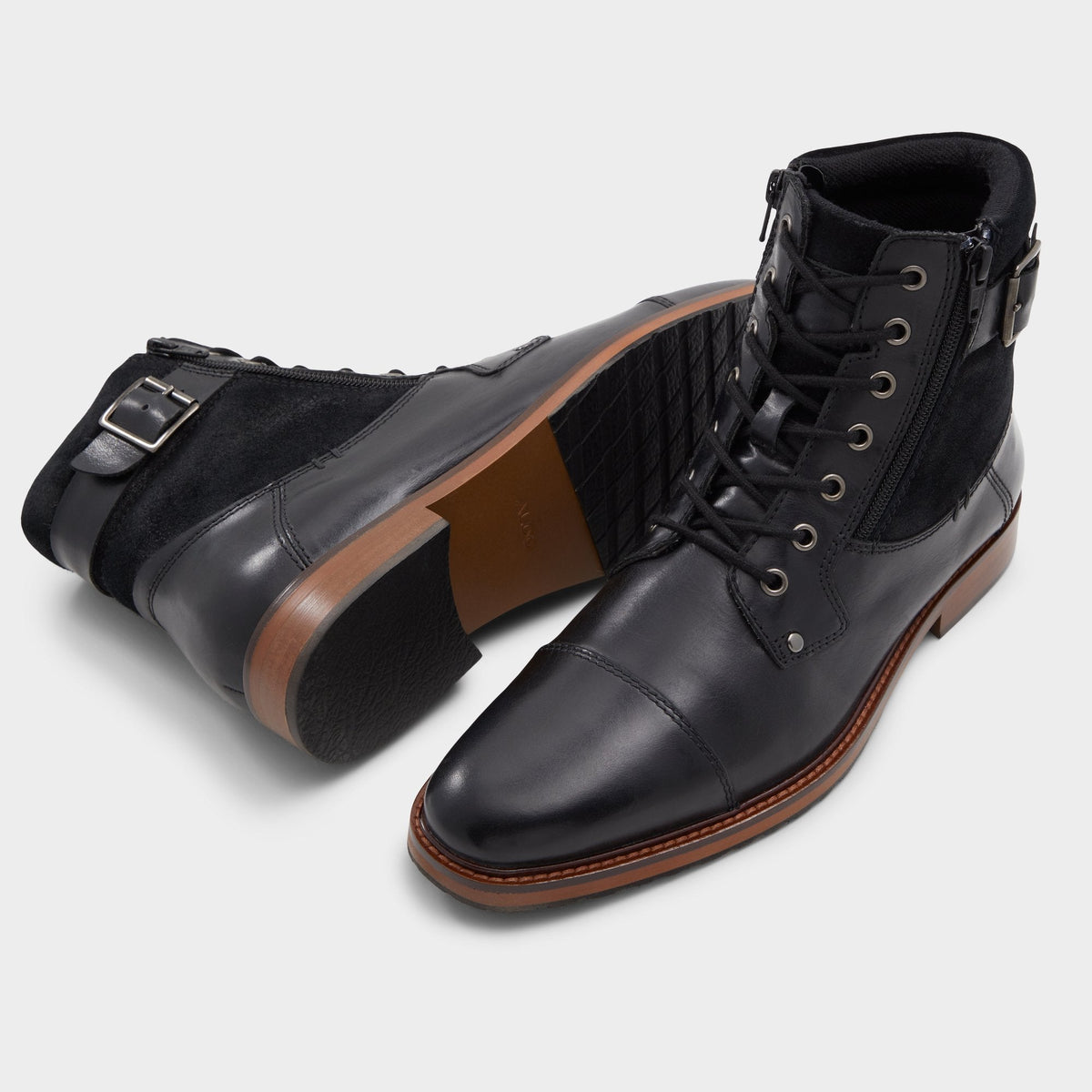Constantine Black Men's Lace-up boots - Lace-up boot | Aldo Signature