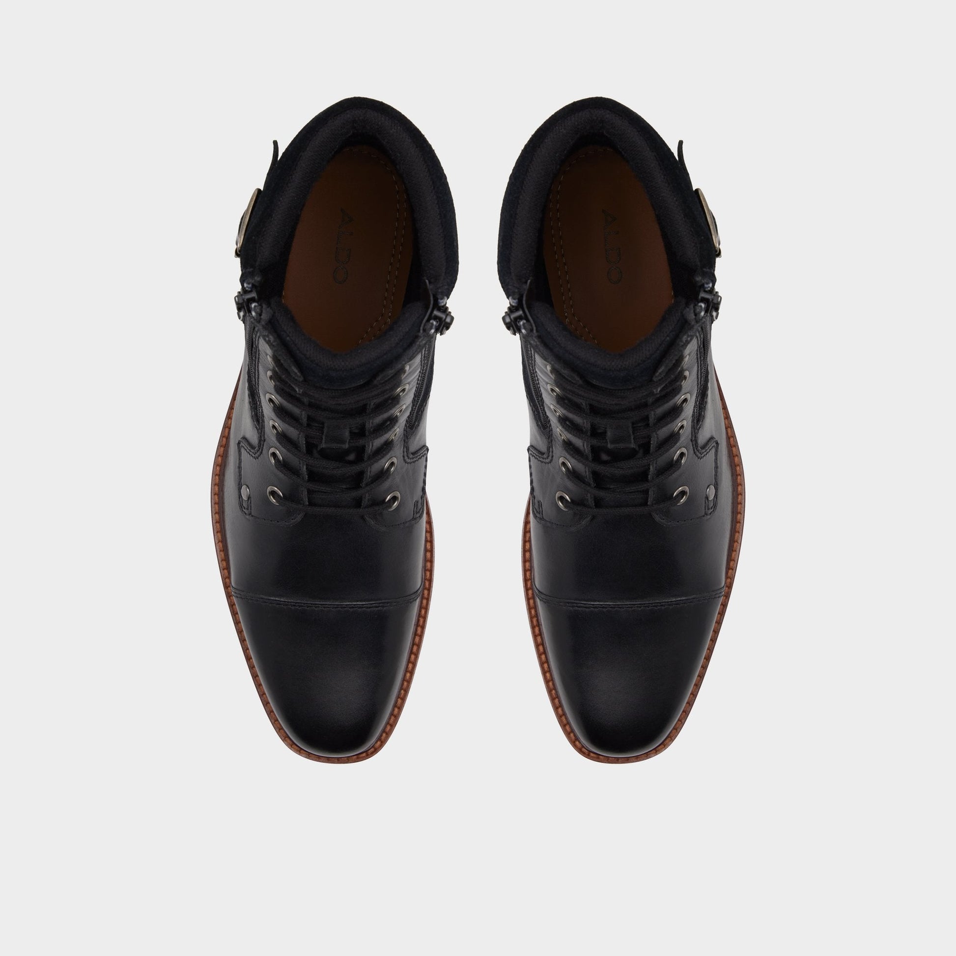 Constantine Black Men's Lace-up boots - Lace-up boot | Aldo Signature