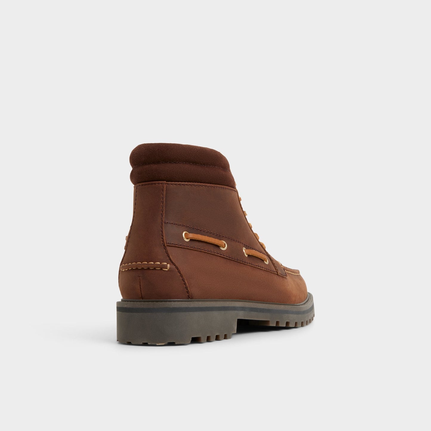 Farrell in Medium Brown - Combat boot, Lug sole | Aldo Essential