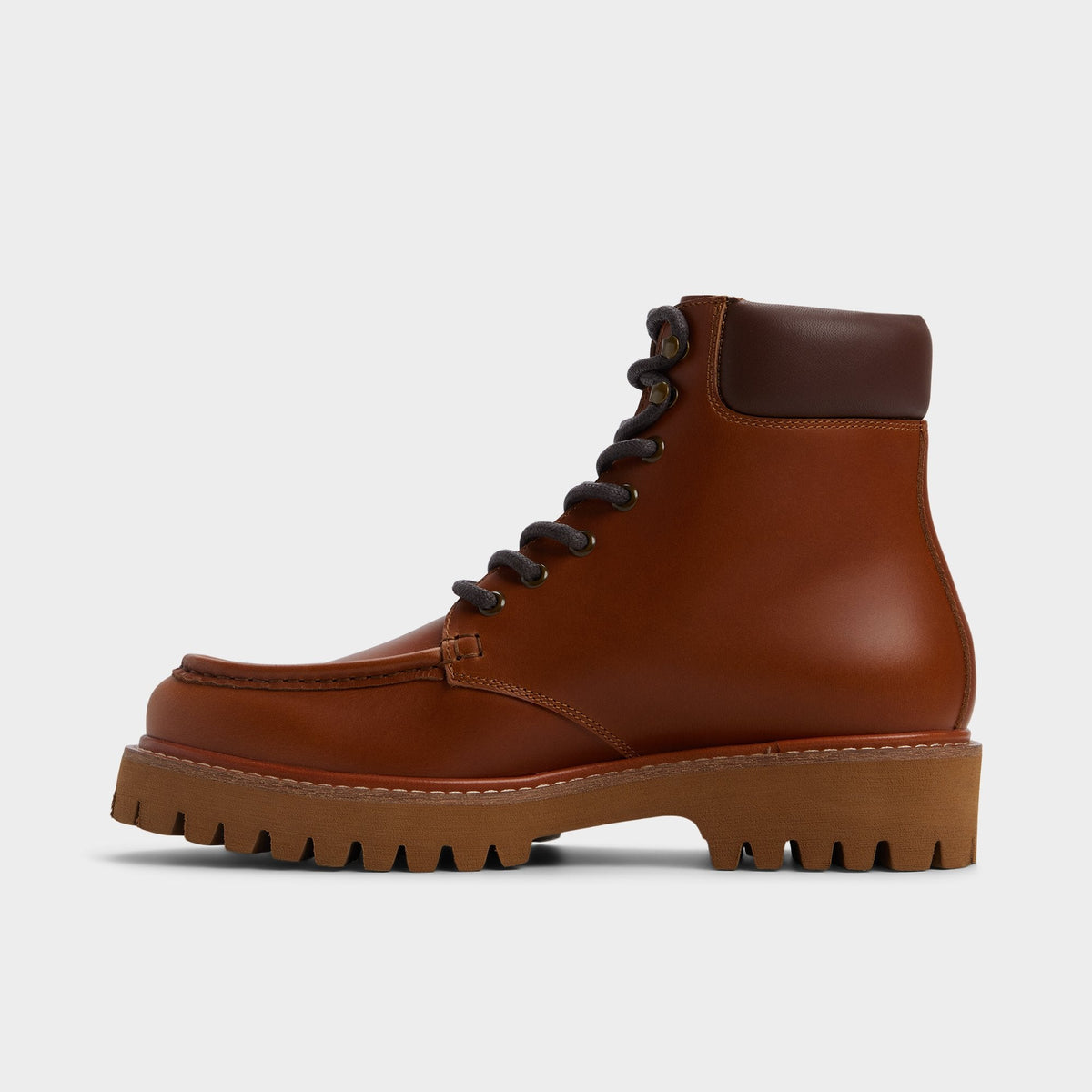 Grier in Cognac - Combat boot, Lug sole | Aldo Recommended