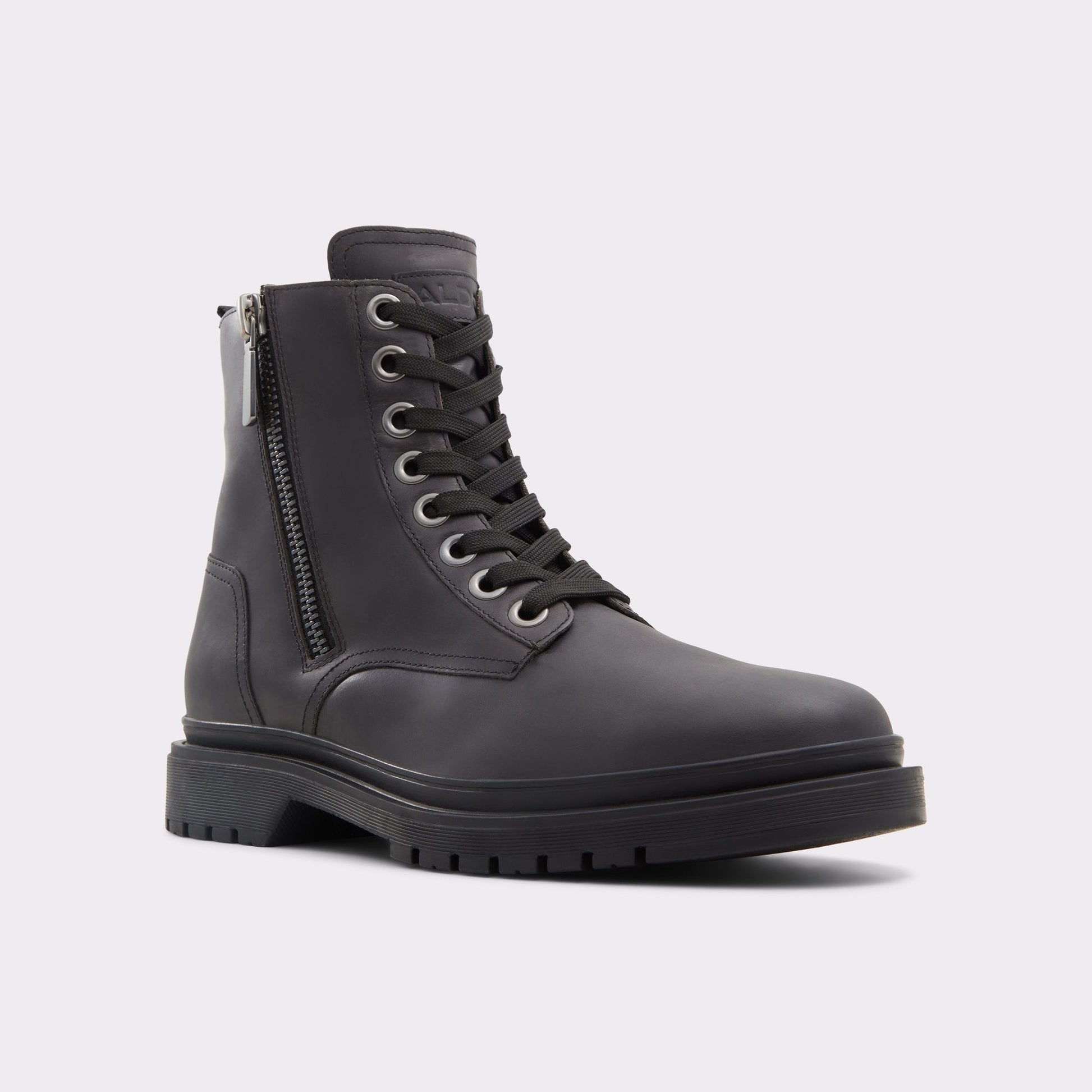 Roby Open Black Men's Lace-up boots - Lace-up boot, Lug sole | Aldo Exclusive