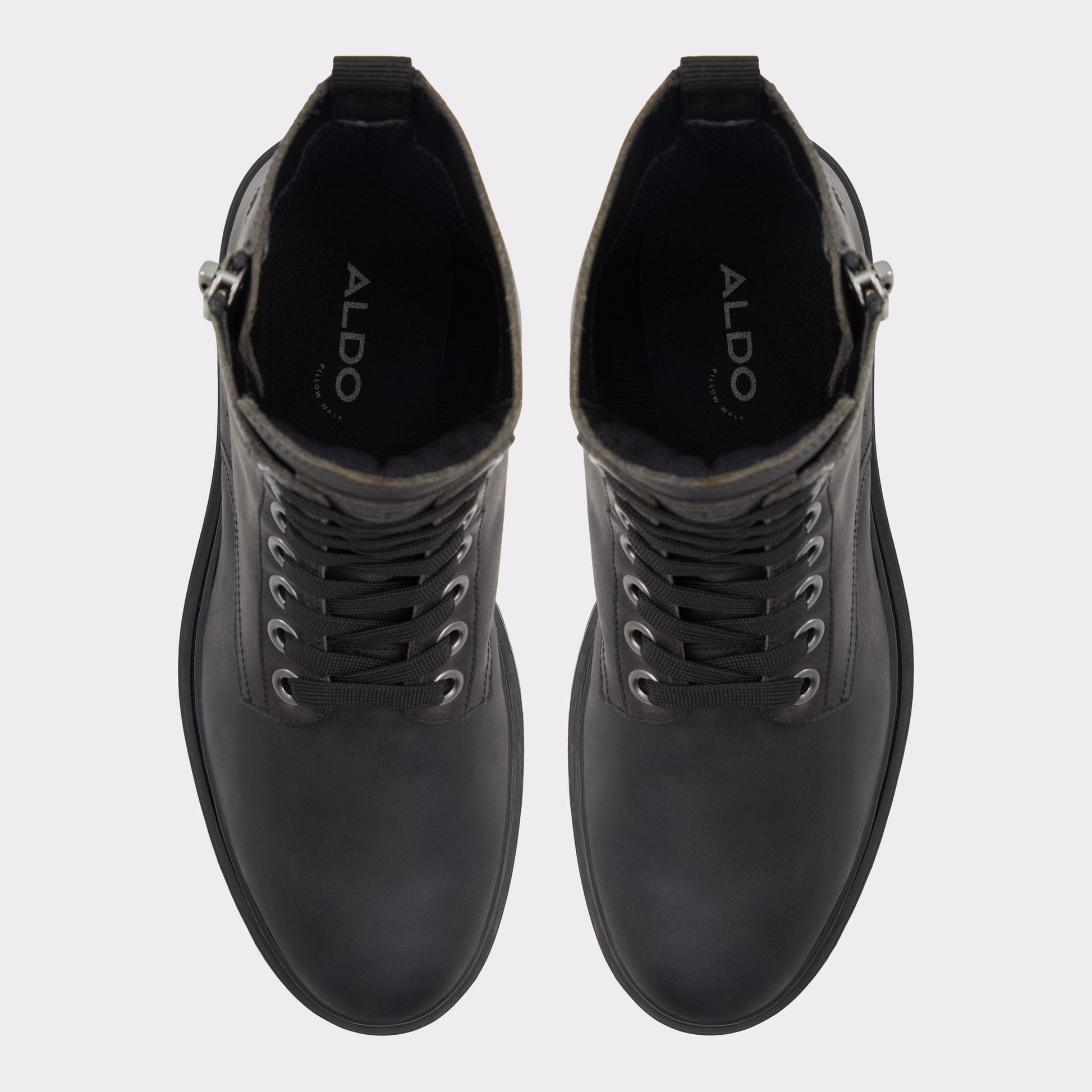 Roby Open Black Men's Lace-up boots - Lace-up boot, Lug sole | Aldo Exclusive