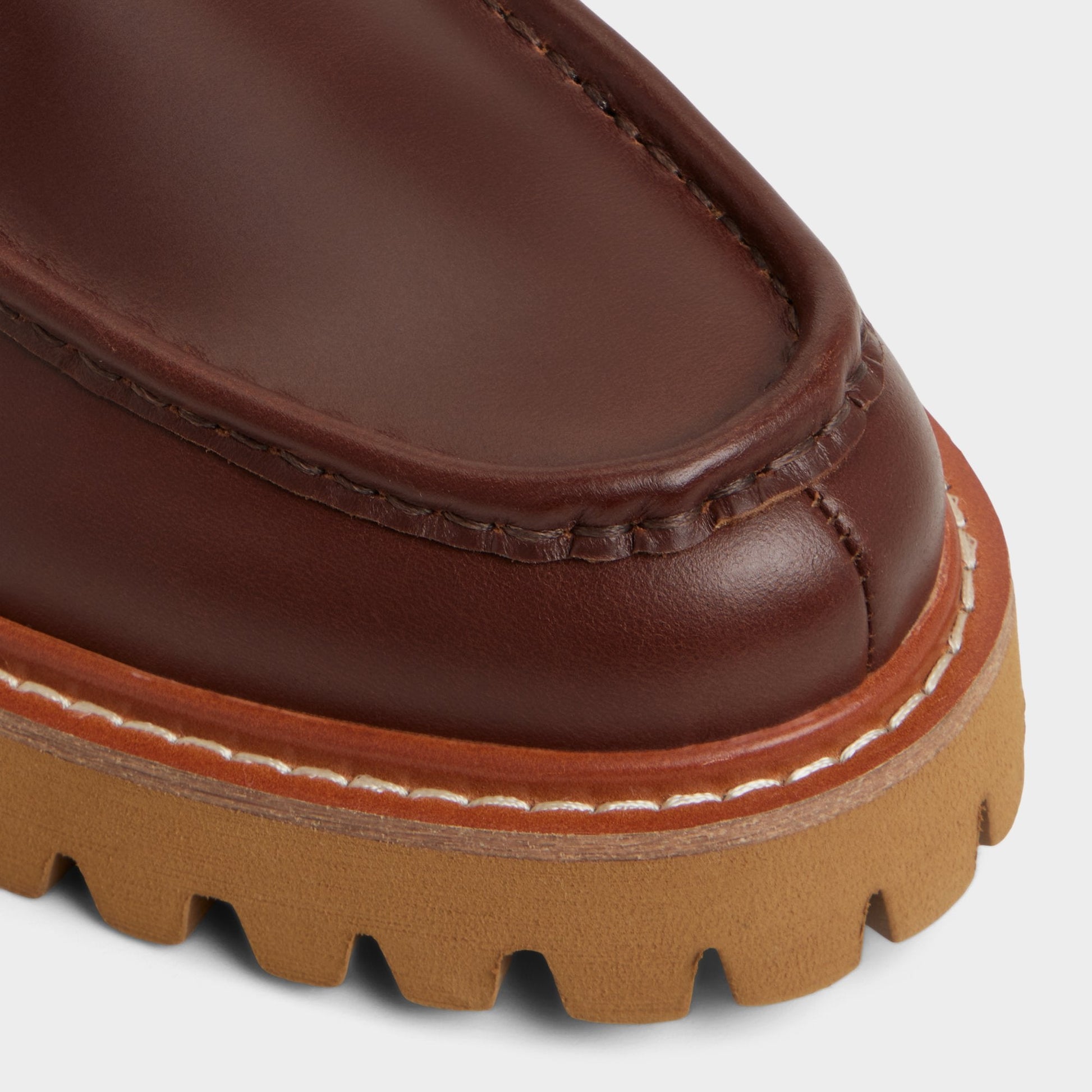 Grier in Medium Brown - Combat boot, Lug sole | Aldo Classic