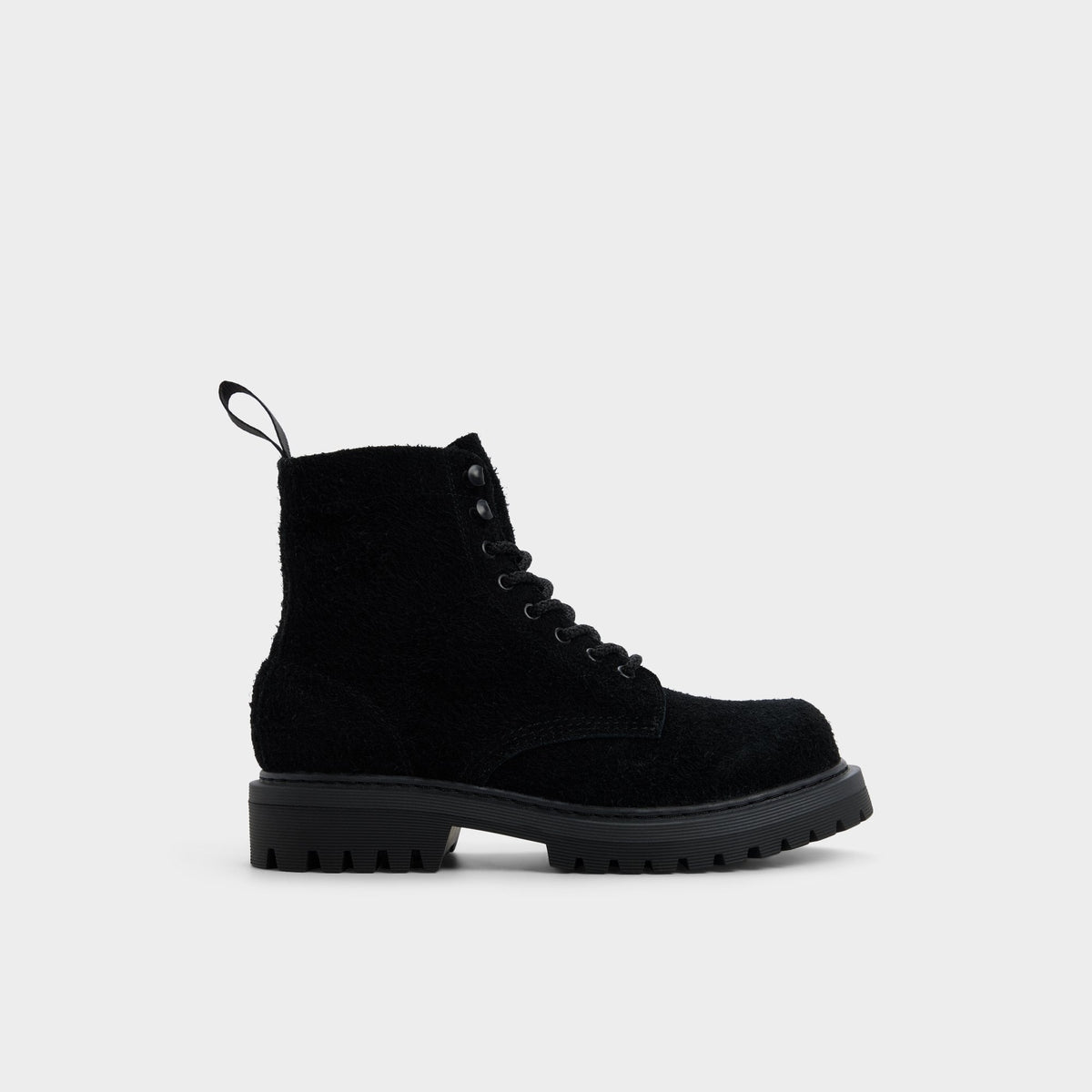 Doublezero in Black - Combat boot, Lug sole | Aldo Featured