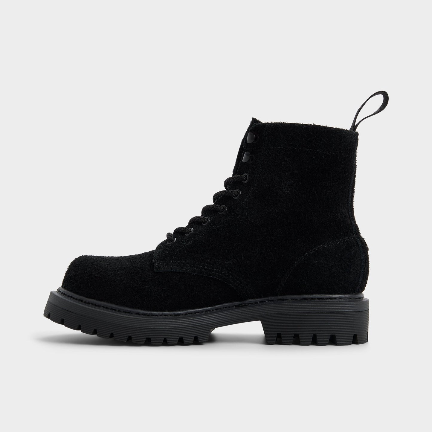Doublezero in Black - Combat boot, Lug sole | Aldo Featured