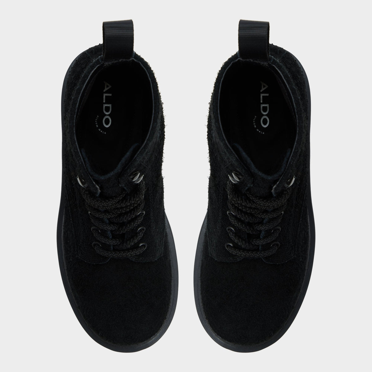 Doublezero in Black - Combat boot, Lug sole | Aldo Featured