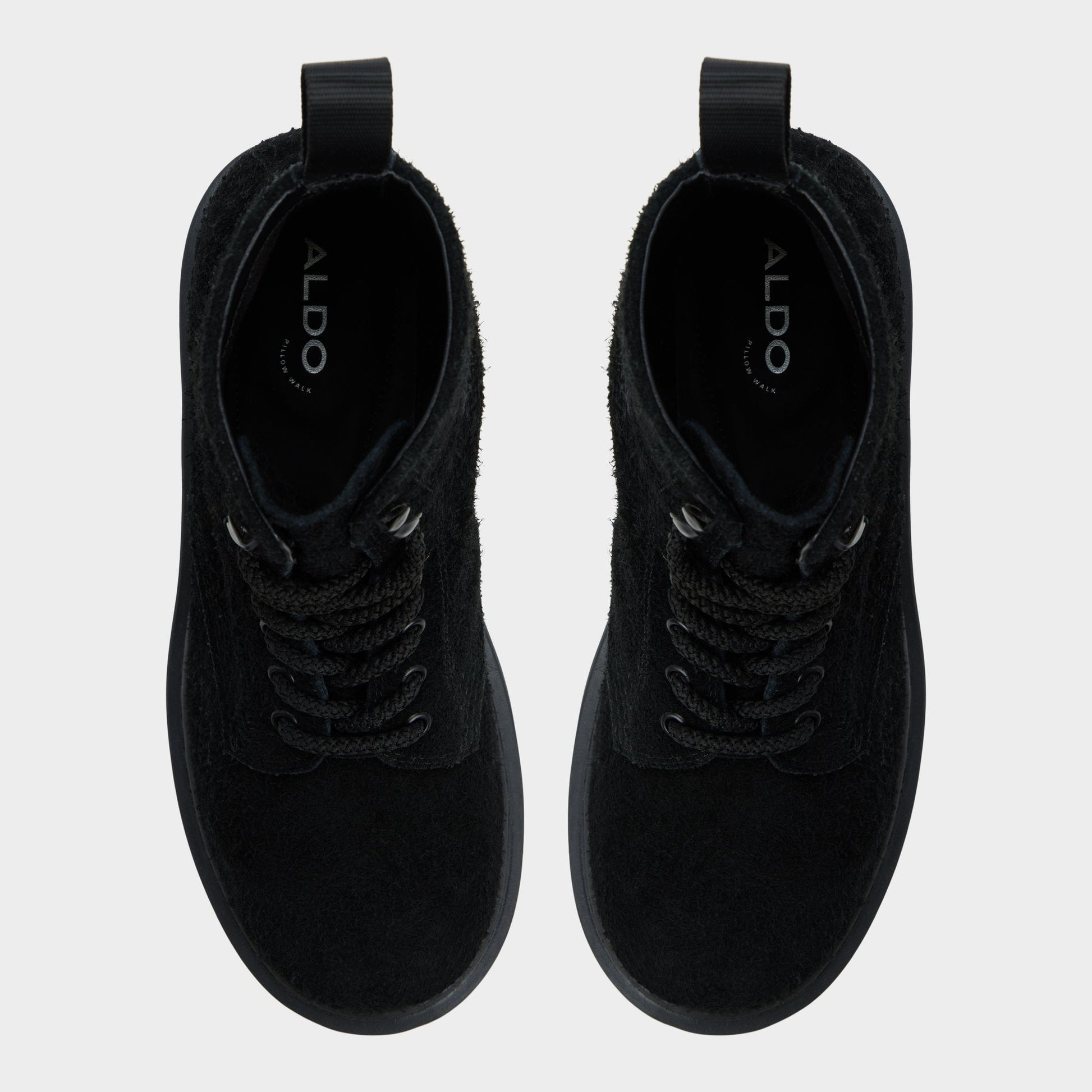 Doublezero in Black - Combat boot, Lug sole | Aldo Featured