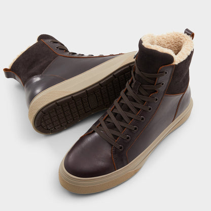 Dusker Cognac Men's Lace-up boots - Lace-up boot, Cup sole | Aldo Featured