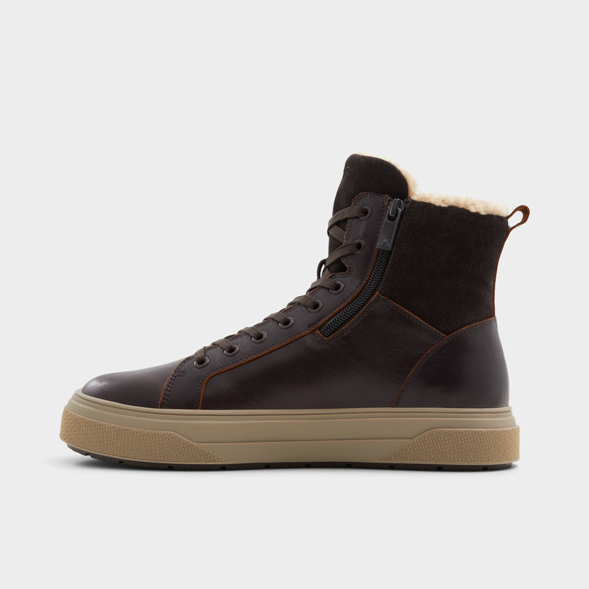 Dusker Cognac Men's Lace-up boots - Lace-up boot, Cup sole | Aldo Featured