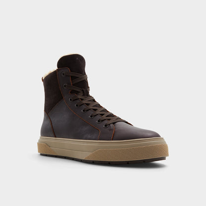 Dusker Cognac Men's Lace-up boots - Lace-up boot, Cup sole | Aldo Featured