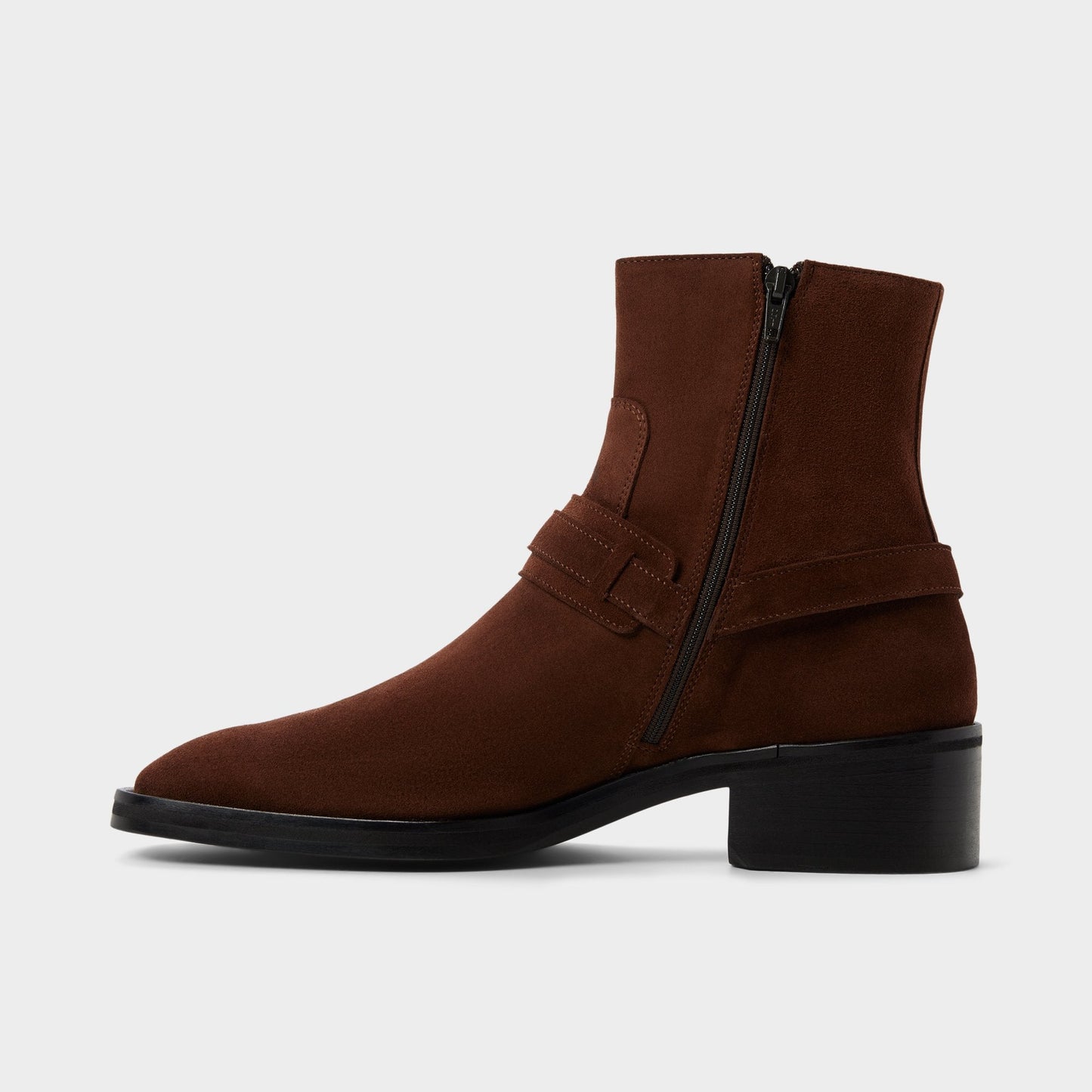 Marcos in Dark Brown - Ankle boot, Block heel | Aldo Classic