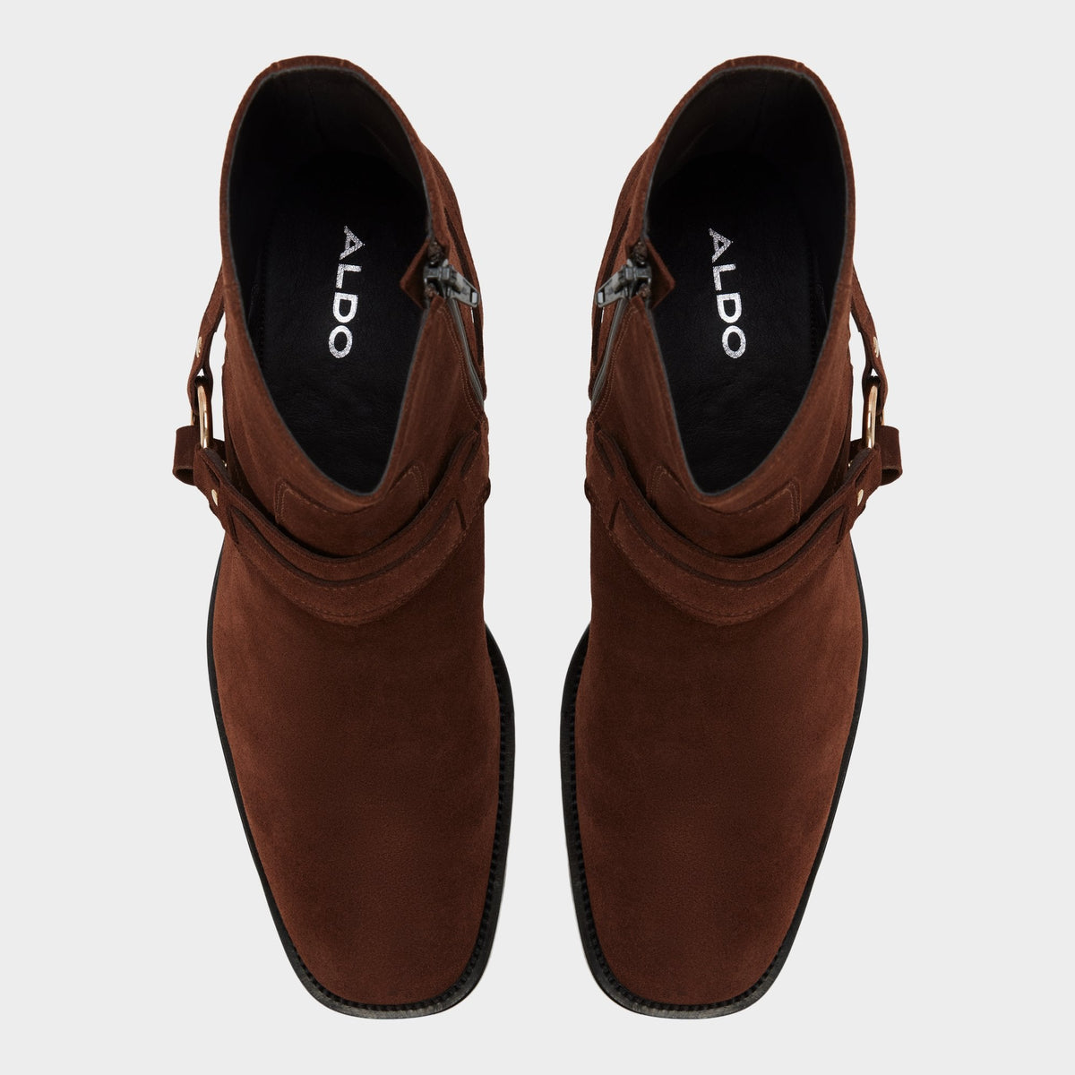 Marcos in Dark Brown - Ankle boot, Block heel | Aldo Classic