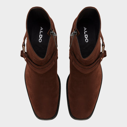 Marcos in Dark Brown - Ankle boot, Block heel | Aldo Classic