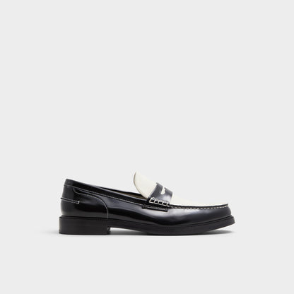 Kieran Black/White Men's Dress Shoes - Loafer | Aldo Classic