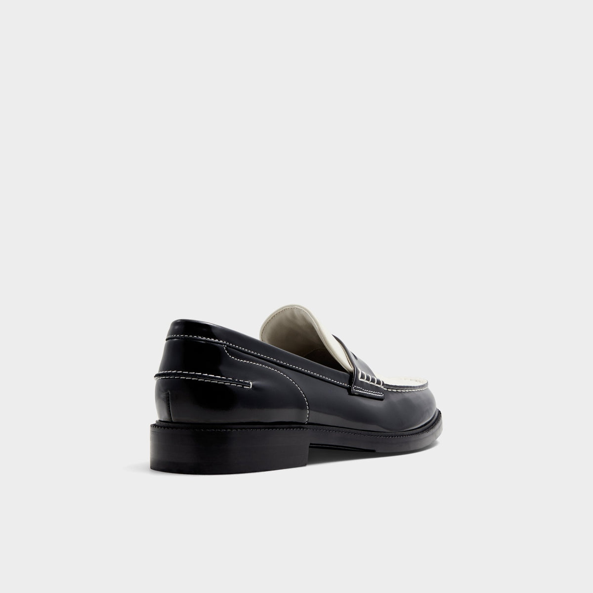 Kieran Black/White Men's Dress Shoes - Loafer | Aldo Classic