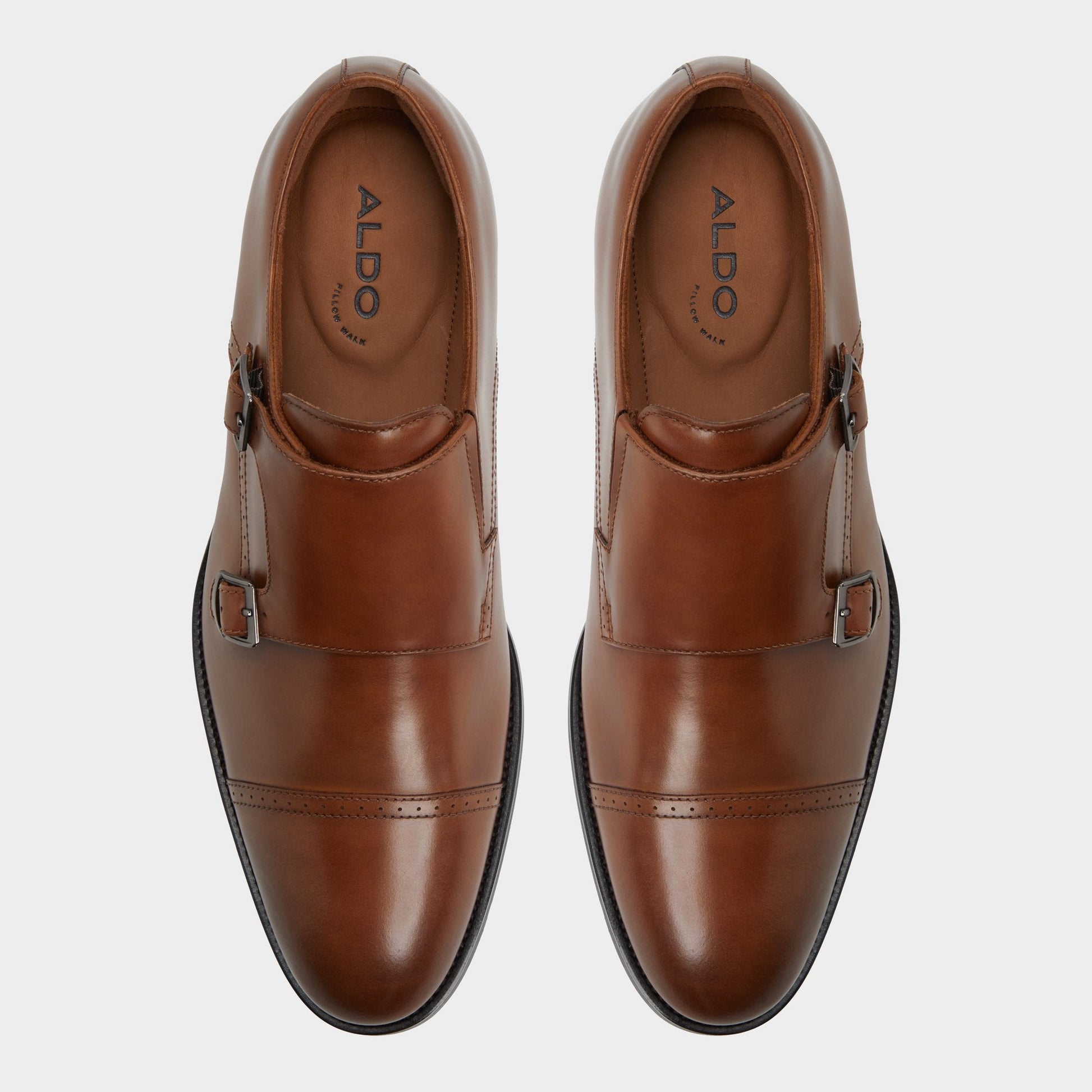 Zelasien in Cognac - Monkstrap loafer | Aldo Classic