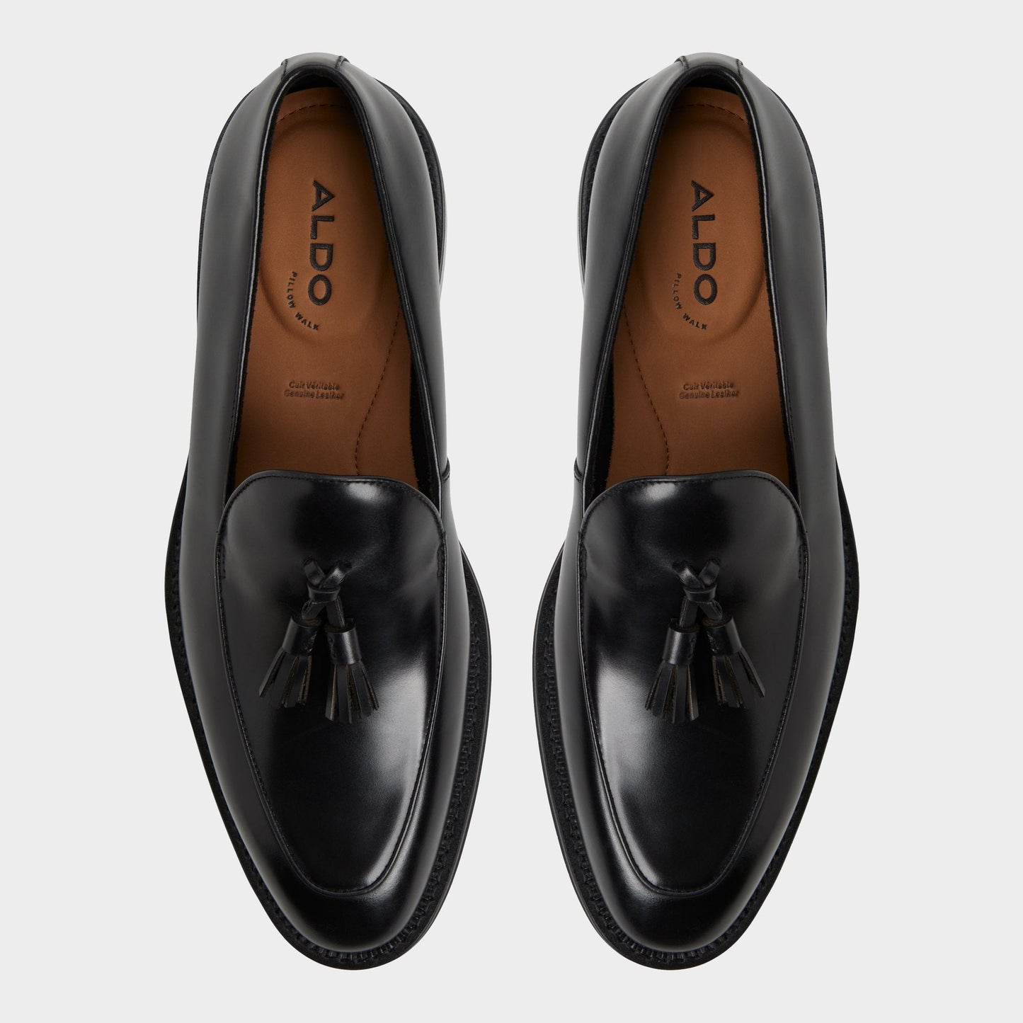 Portos Black Men's Dress Shoes - Loafer | Aldo Popular