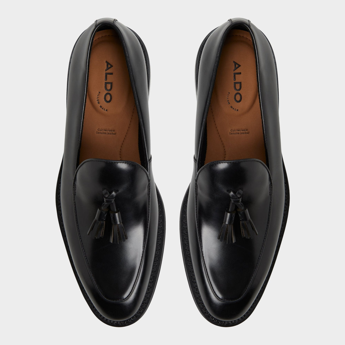 Portos Black Men's Dress Shoes - Loafer | Aldo Popular