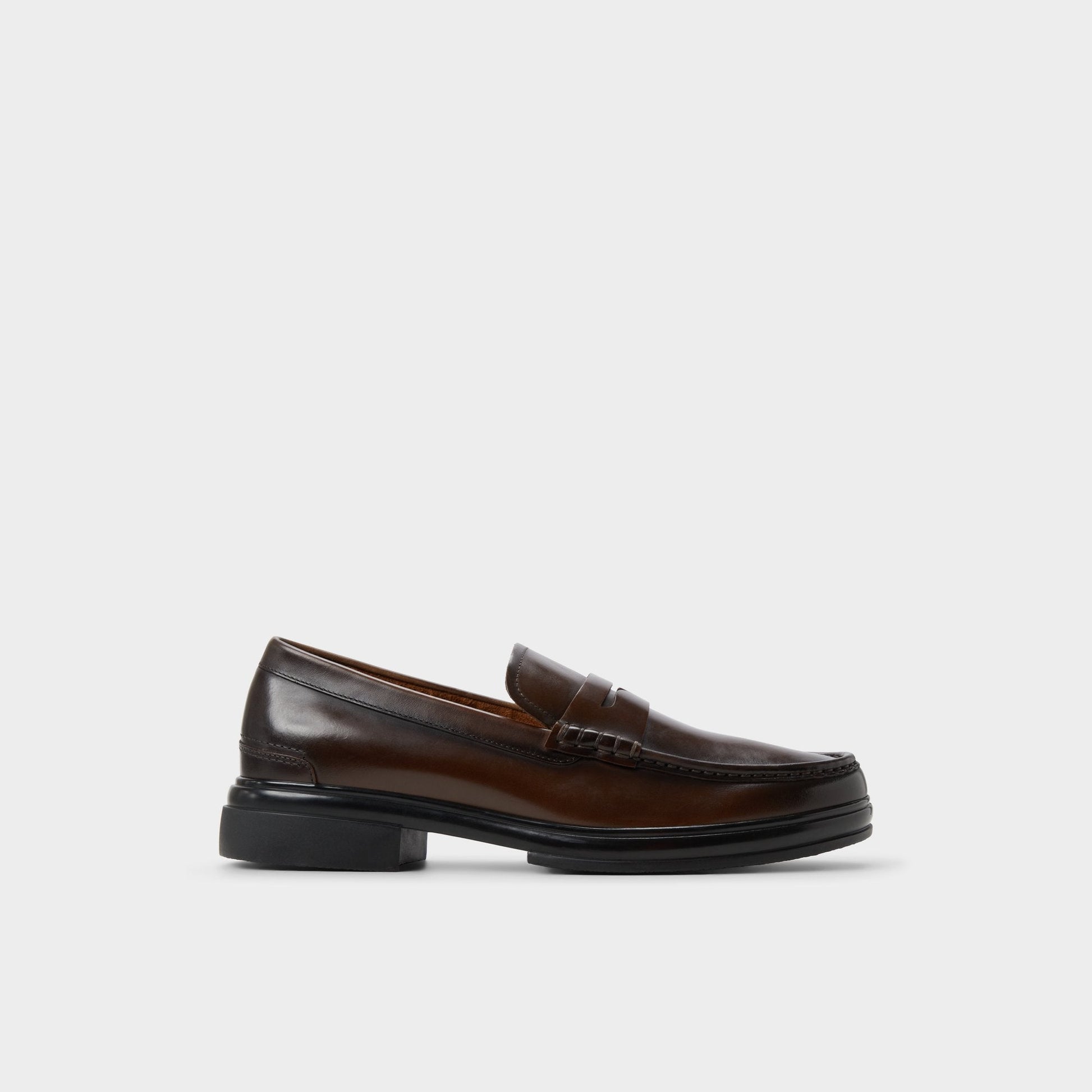 Tucker Other Brown Leather Smooth Men's Loafers & Slip-Ons - Loafer | Aldo Best Seller