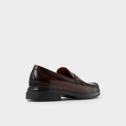 Tucker Other Brown Leather Smooth Men's Loafers & Slip-Ons - Loafer | Aldo Best Seller