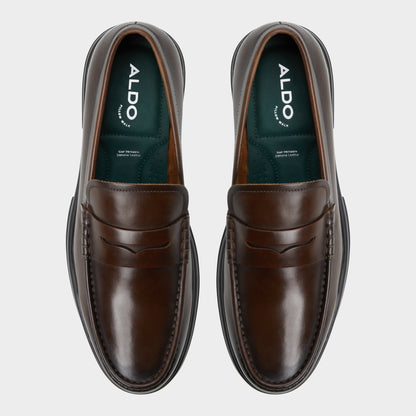 Tucker Other Brown Leather Smooth Men's Loafers & Slip-Ons - Loafer | Aldo Best Seller