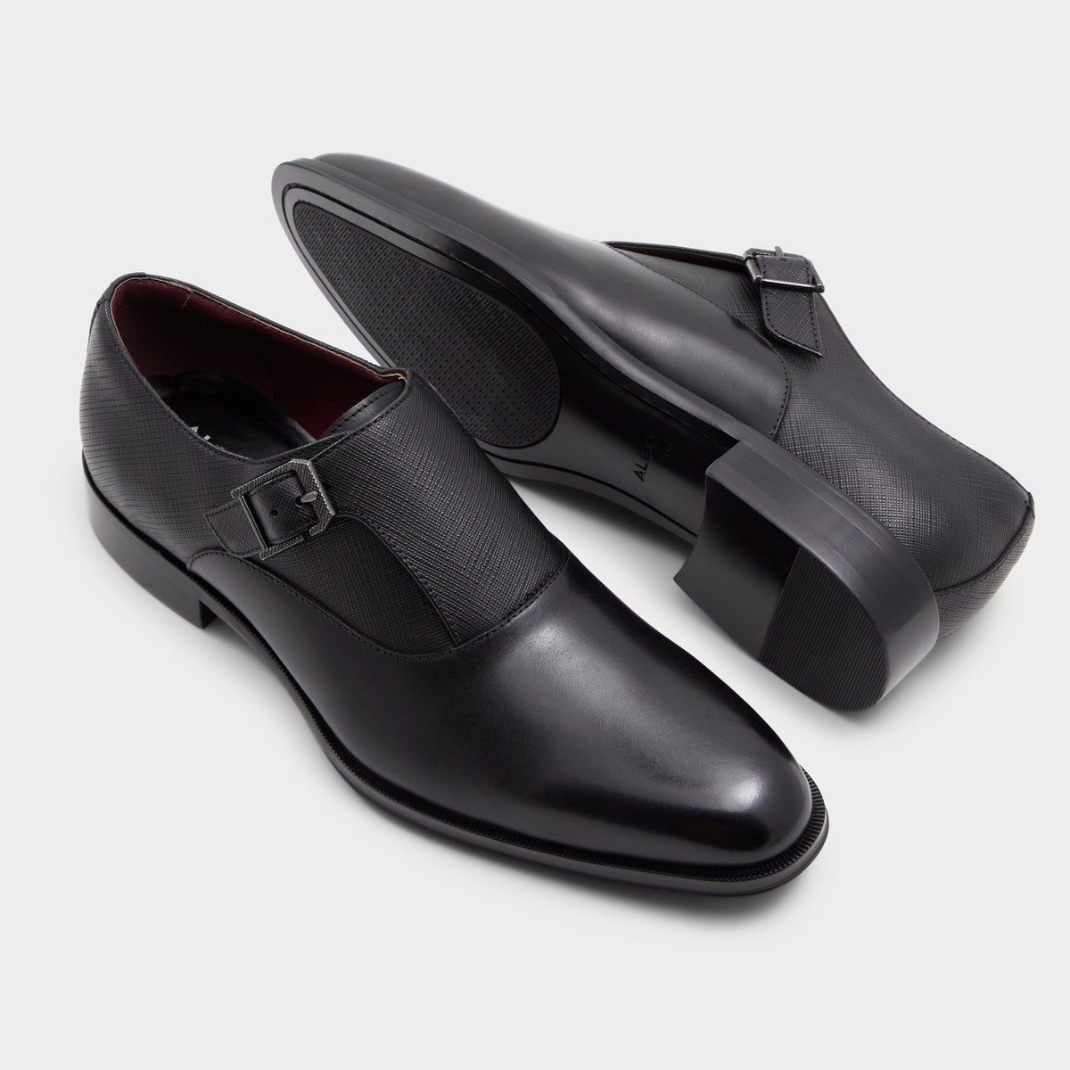 Dashing Other Black Men's Loafers & Slip-Ons - Monkstrap loafer | Aldo Exclusive
