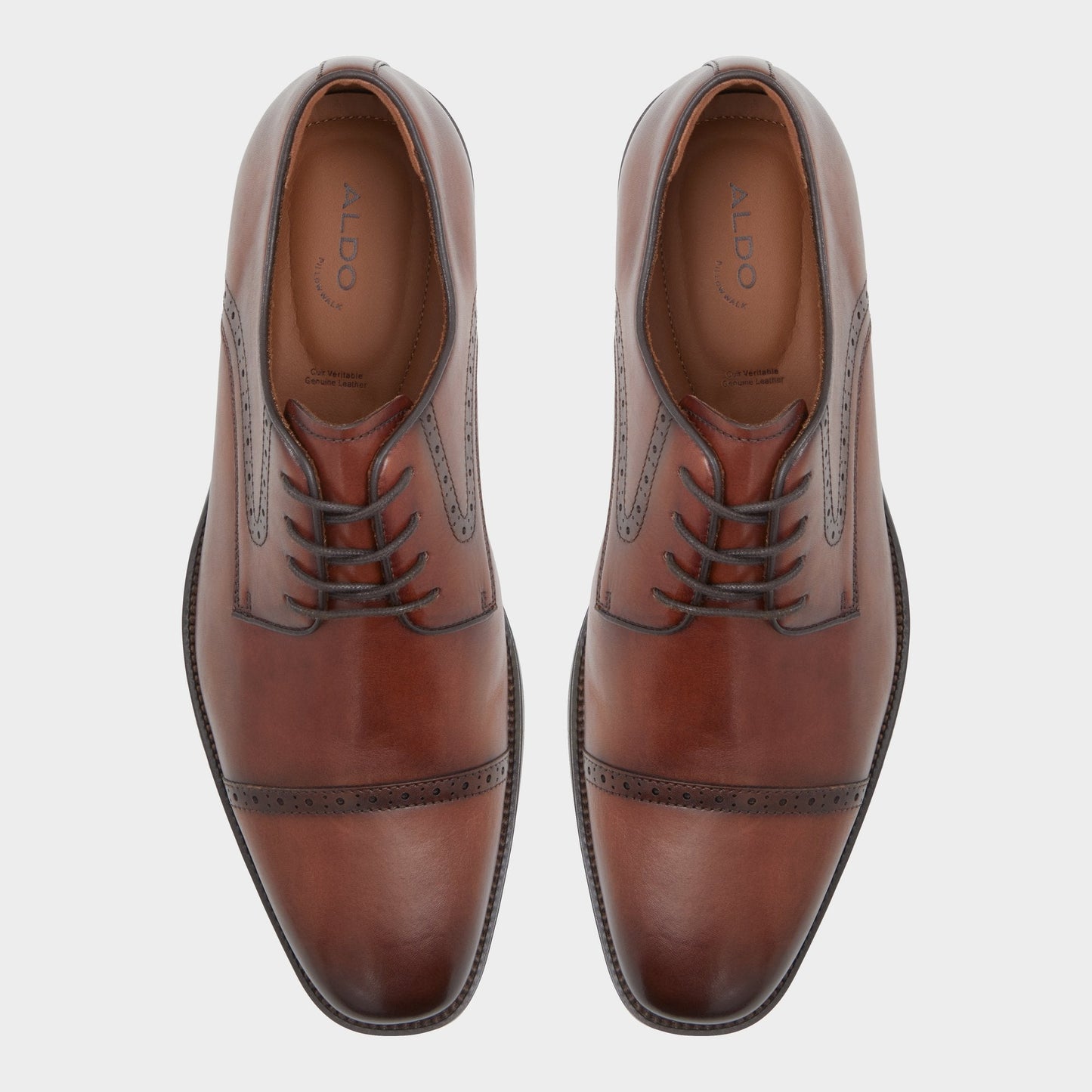 Bronko Cognac Men's Oxfords & Lace-ups - Derby shoe | Aldo Trending