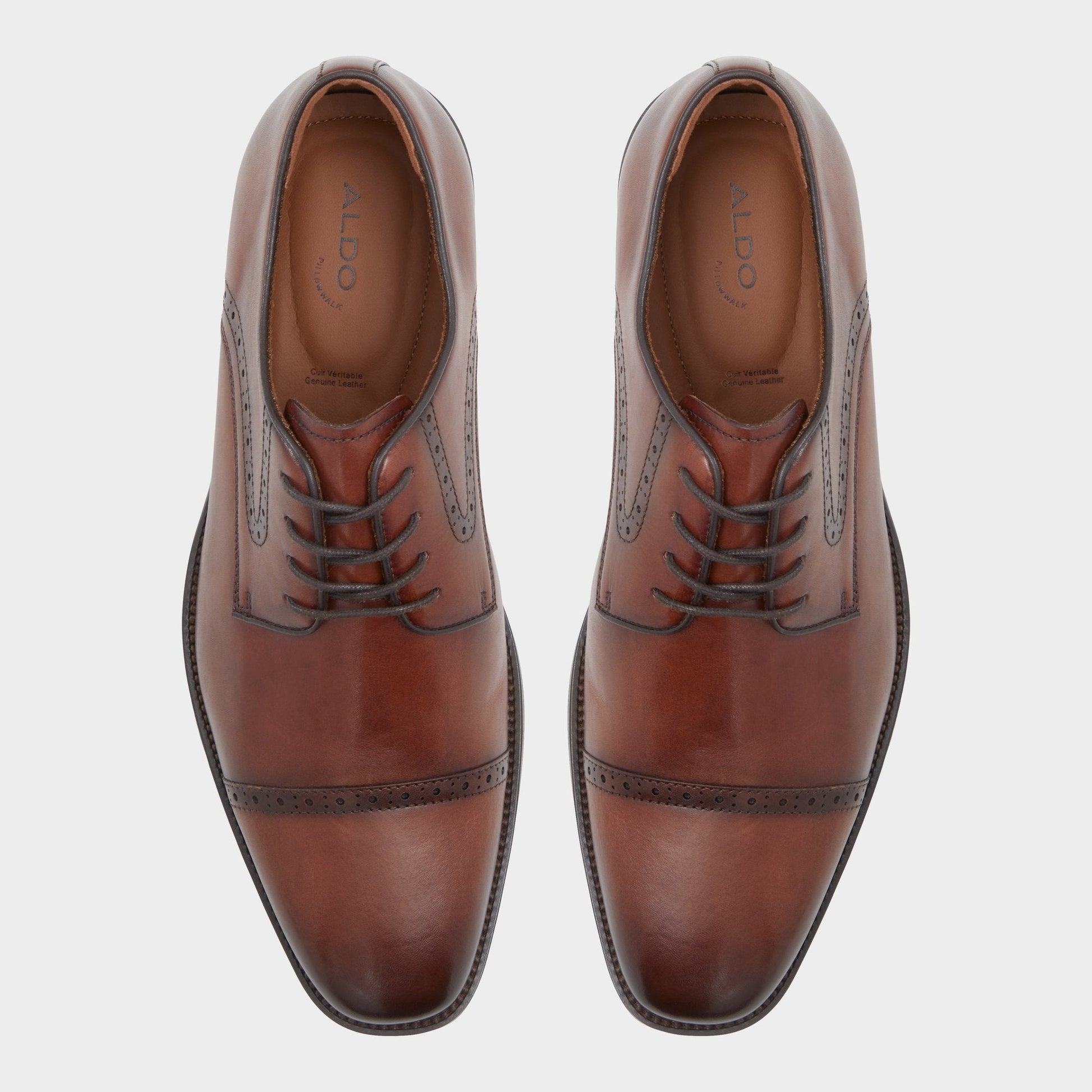 Bronko Cognac Men's Oxfords & Lace-ups - Derby shoe | Aldo Trending
