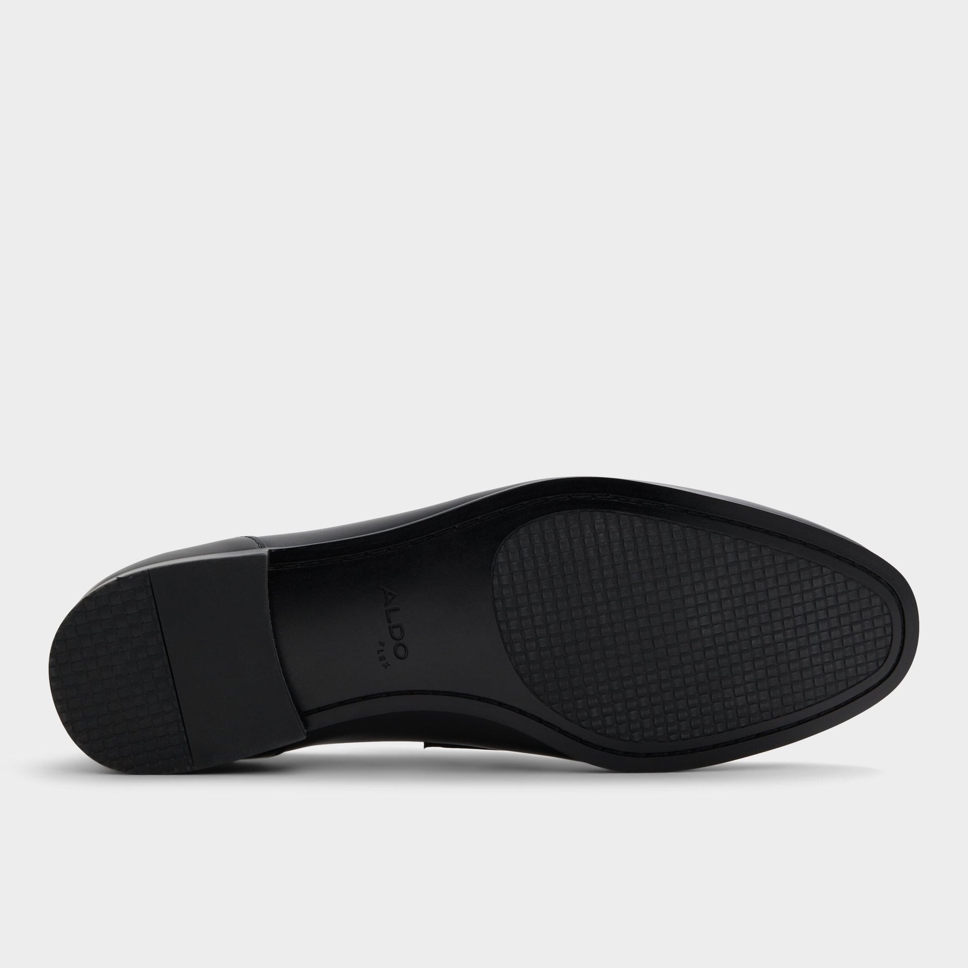 Marinho Open Black Leather Smooth Men's Dress Shoes - Loafer | Aldo Essential