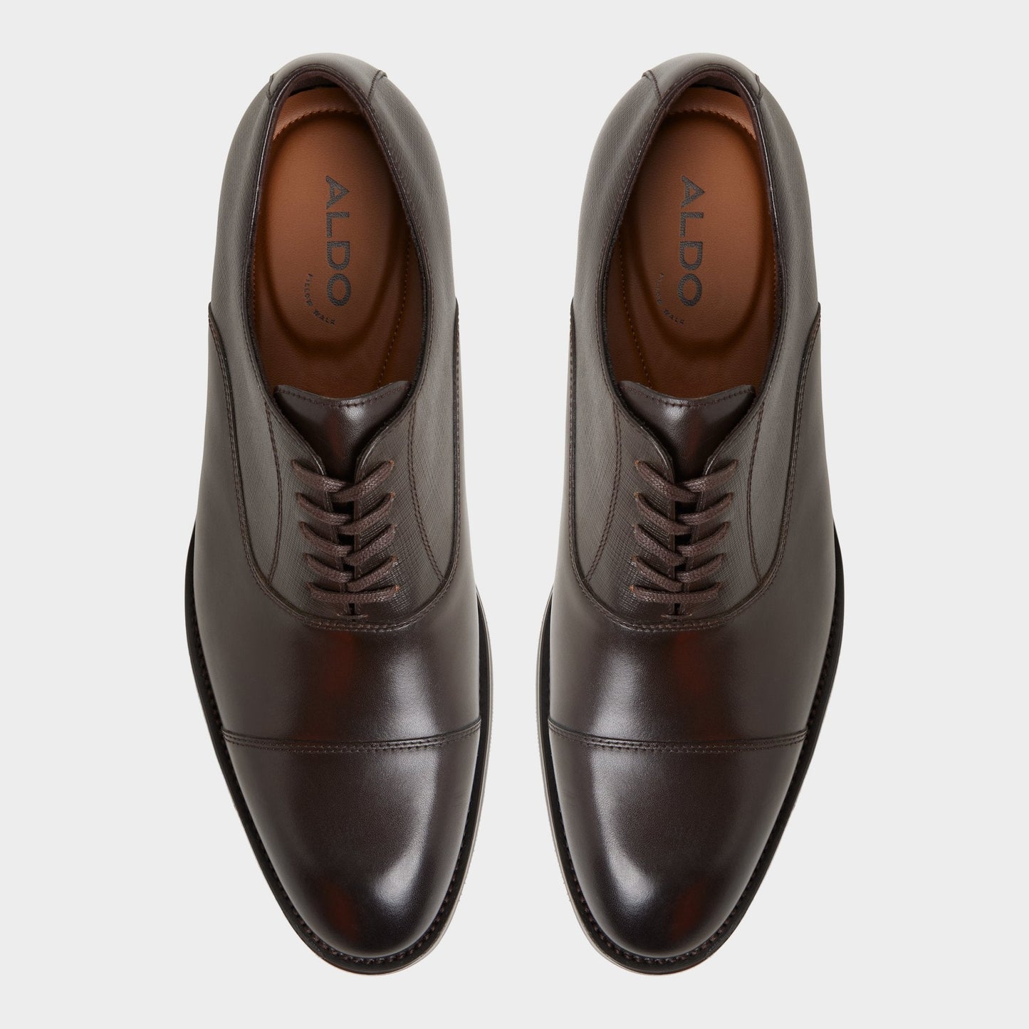 Reece in Dark Brown - Oxford shoe | Aldo Premium