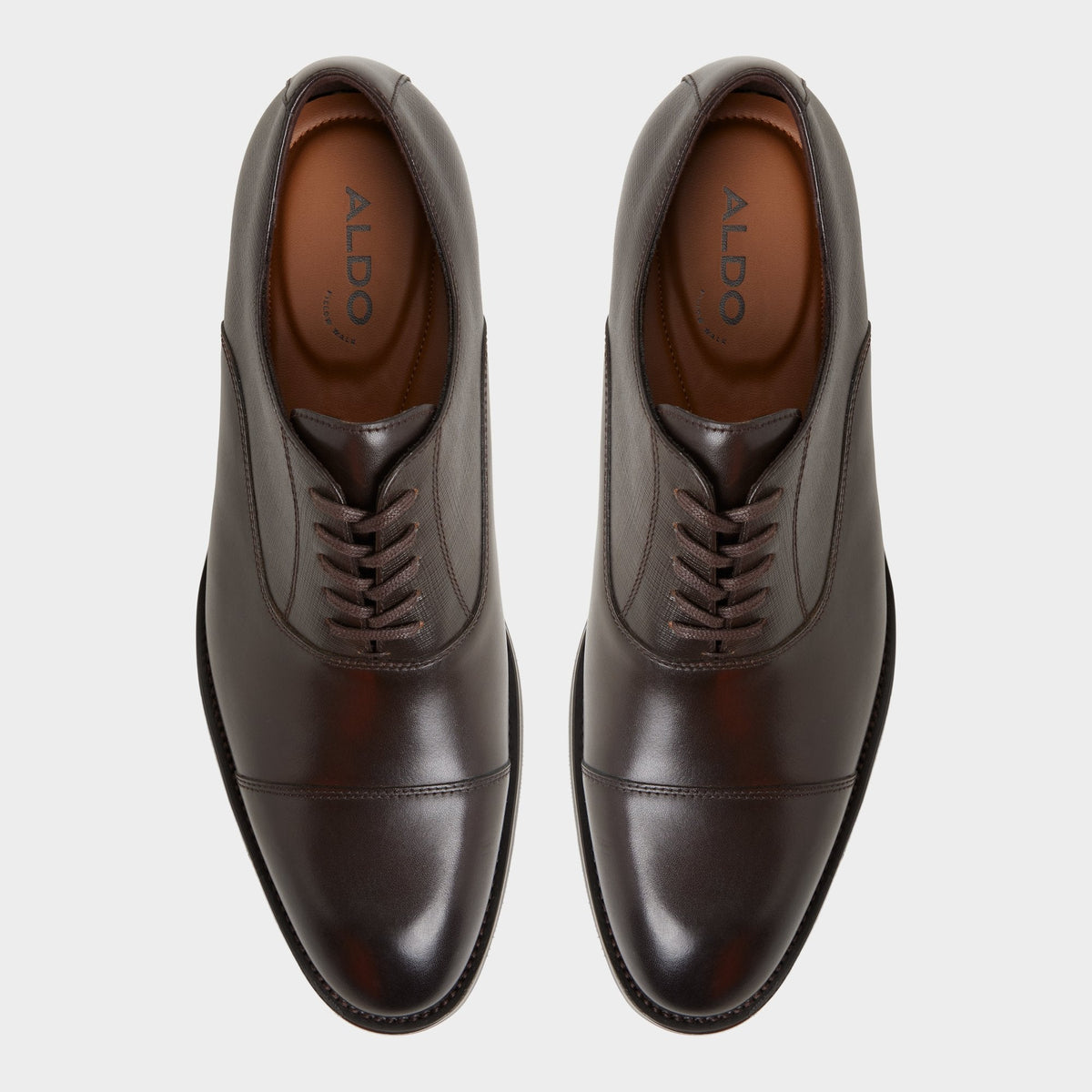 Reece in Dark Brown - Oxford shoe | Aldo Premium
