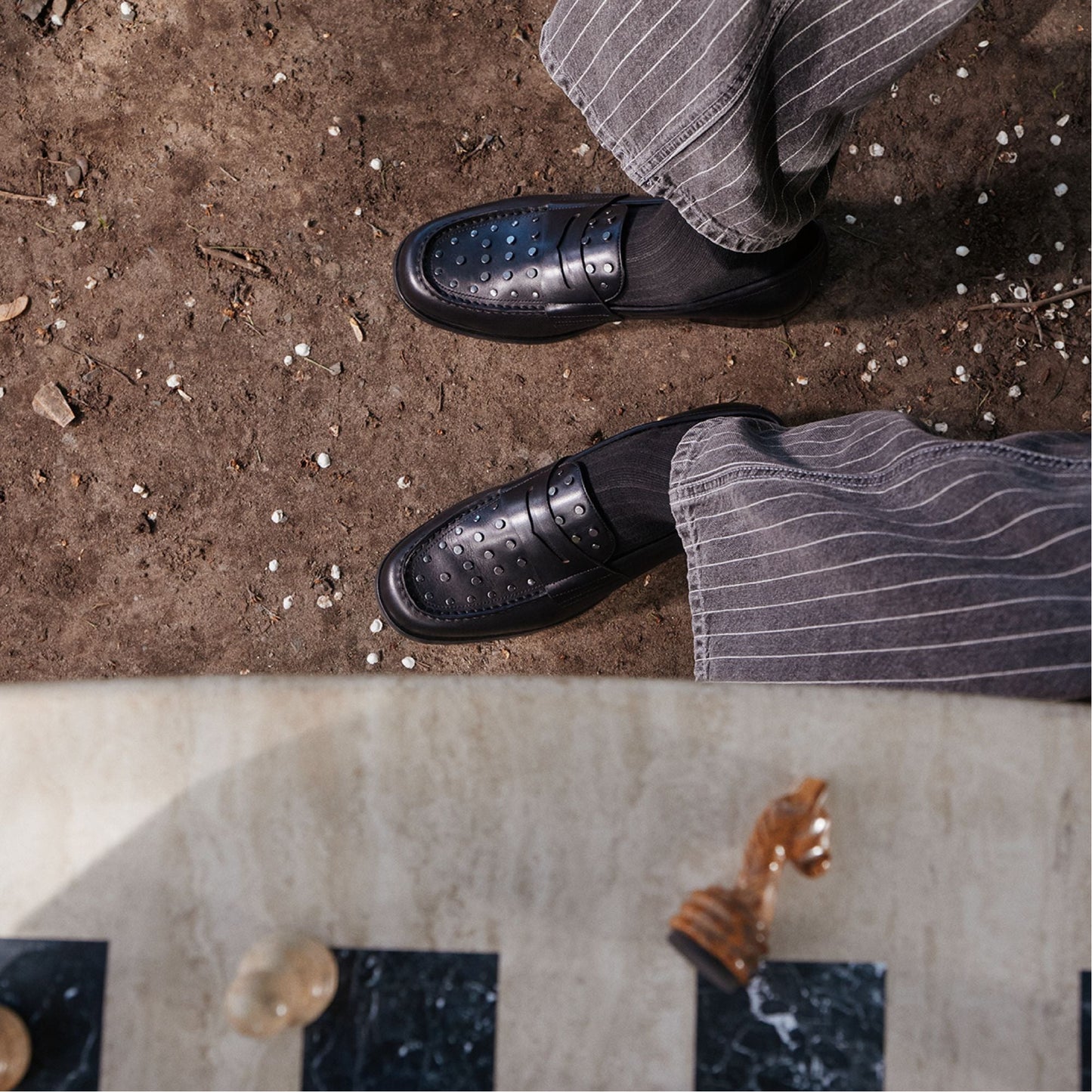Keifer Black/Silver Multi Men's Dress Shoes - Loafer | Aldo Signature