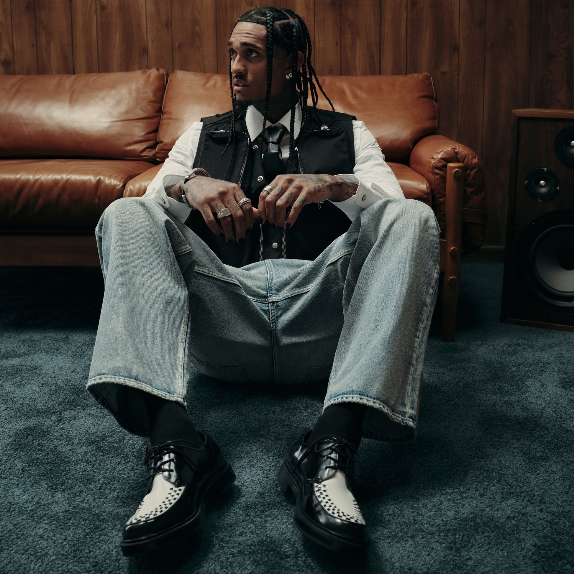 Rocco in Black White - Oxford shoe | Aldo Classic