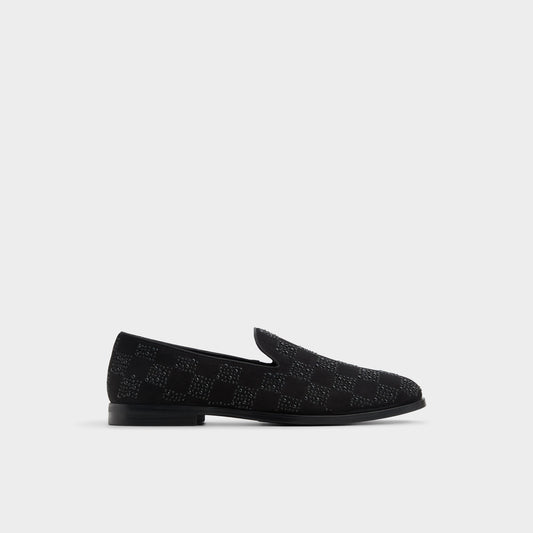 Casino Other Black Synthetic Textured Men's Dress Shoes - Loafer | Aldo Featured