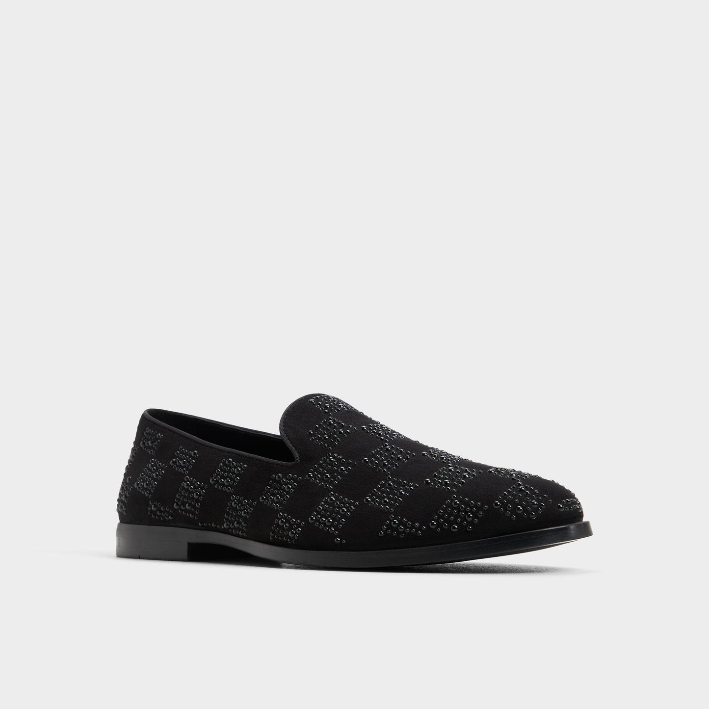 Casino Other Black Synthetic Textured Men's Dress Shoes - Loafer | Aldo Featured