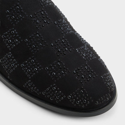 Casino Other Black Synthetic Textured Men's Dress Shoes - Loafer | Aldo Featured