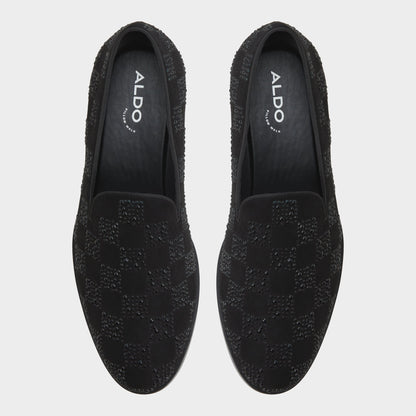 Casino Other Black Synthetic Textured Men's Dress Shoes - Loafer | Aldo Featured