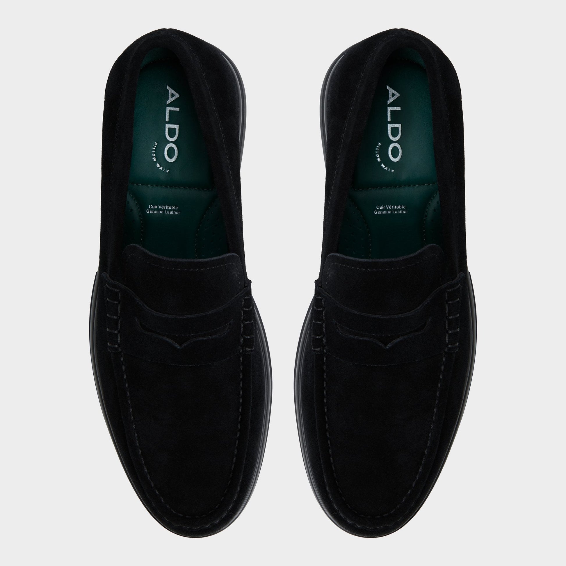 Tucker Black/Black Men's Dress Shoes - Loafer | Aldo Classic