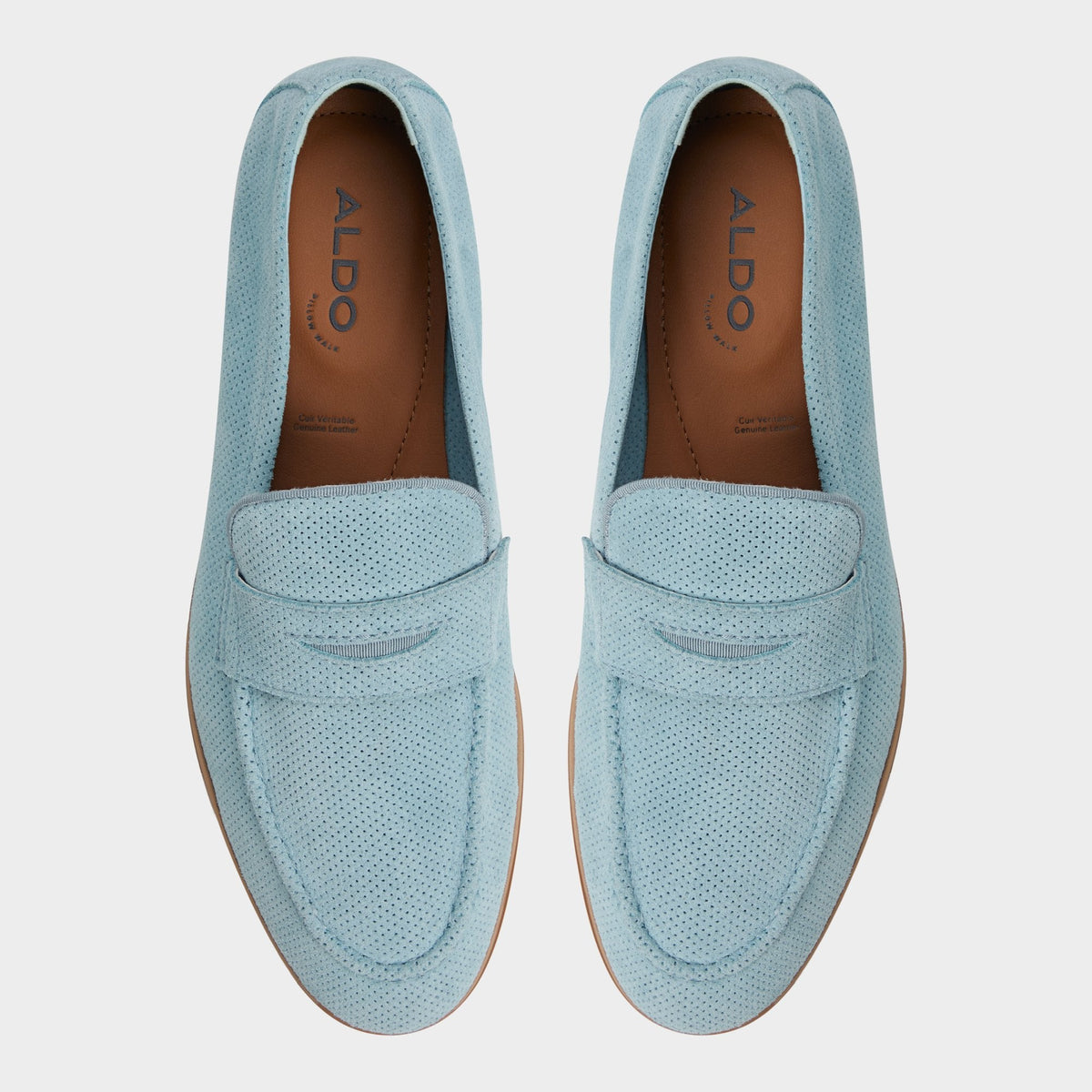 Journey Light Blue Men's Dress Shoes - Loafer | Aldo Recommended