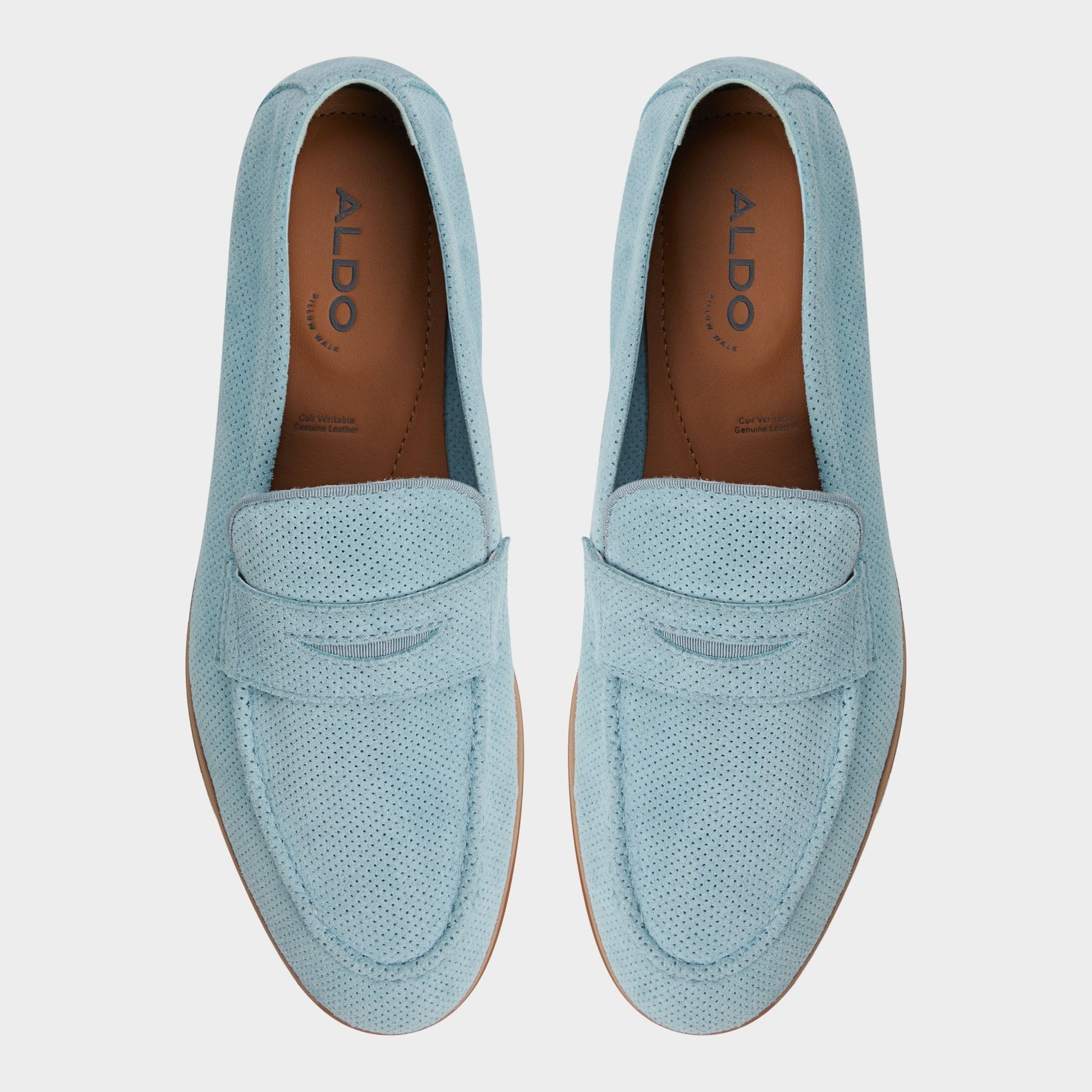 Journey Light Blue Men's Dress Shoes - Loafer | Aldo Recommended