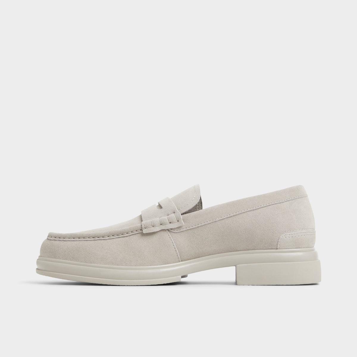 Tucker Light Grey Men's Dress Shoes - Loafer | Aldo Signature