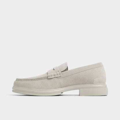 Tucker Light Grey Men's Dress Shoes - Loafer | Aldo Signature