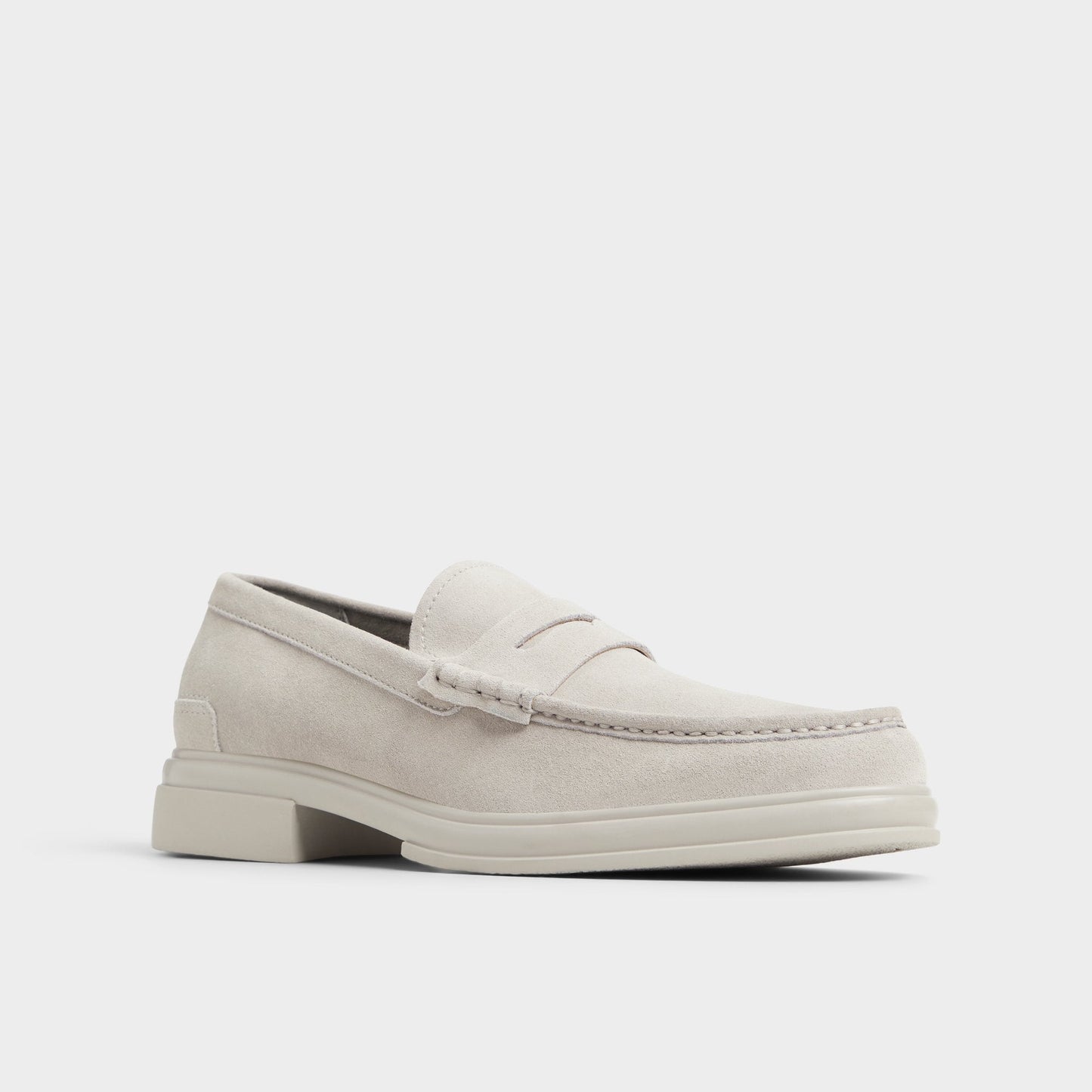 Tucker Light Grey Men's Dress Shoes - Loafer | Aldo Signature