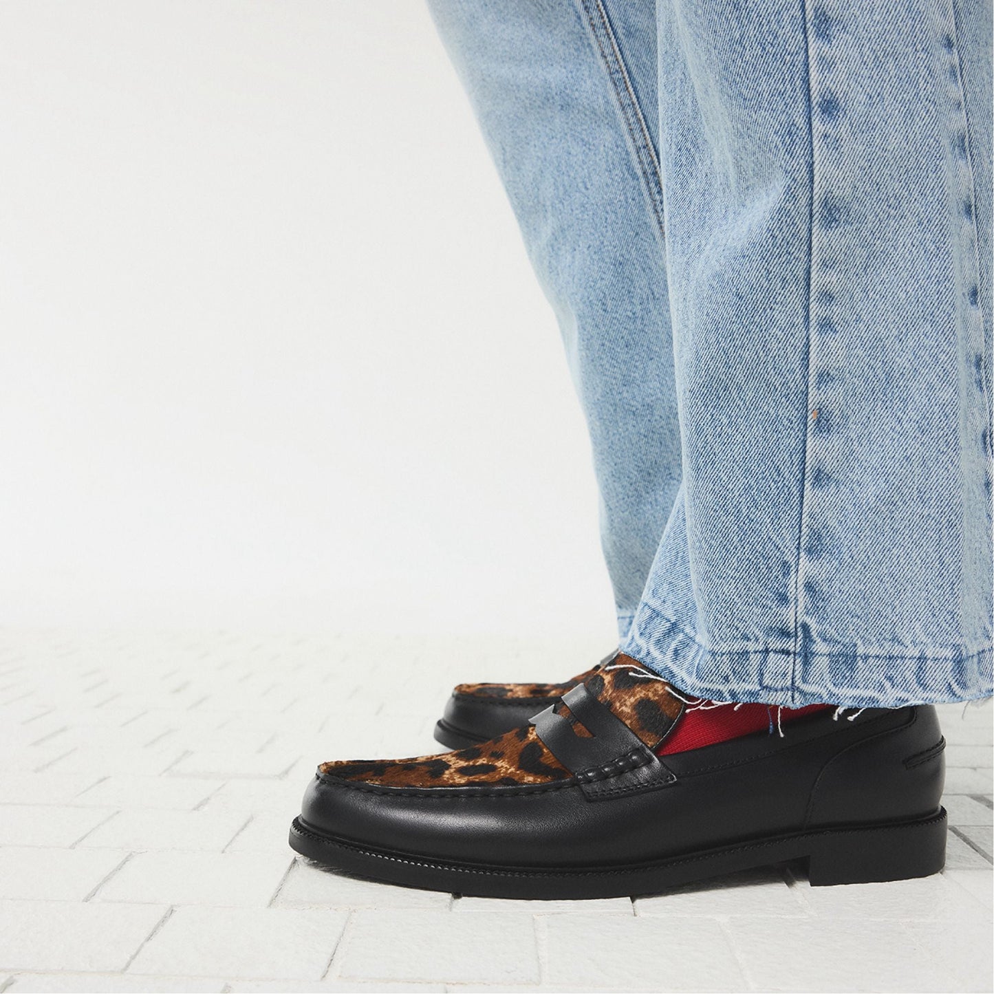 Kieran in Black Combo 14154086 - Loafer | Aldo Popular
