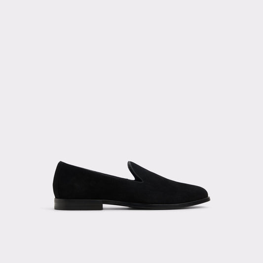 Casino Other Black Leather Suede Men's Dress Shoes - Loafer | Aldo Classic