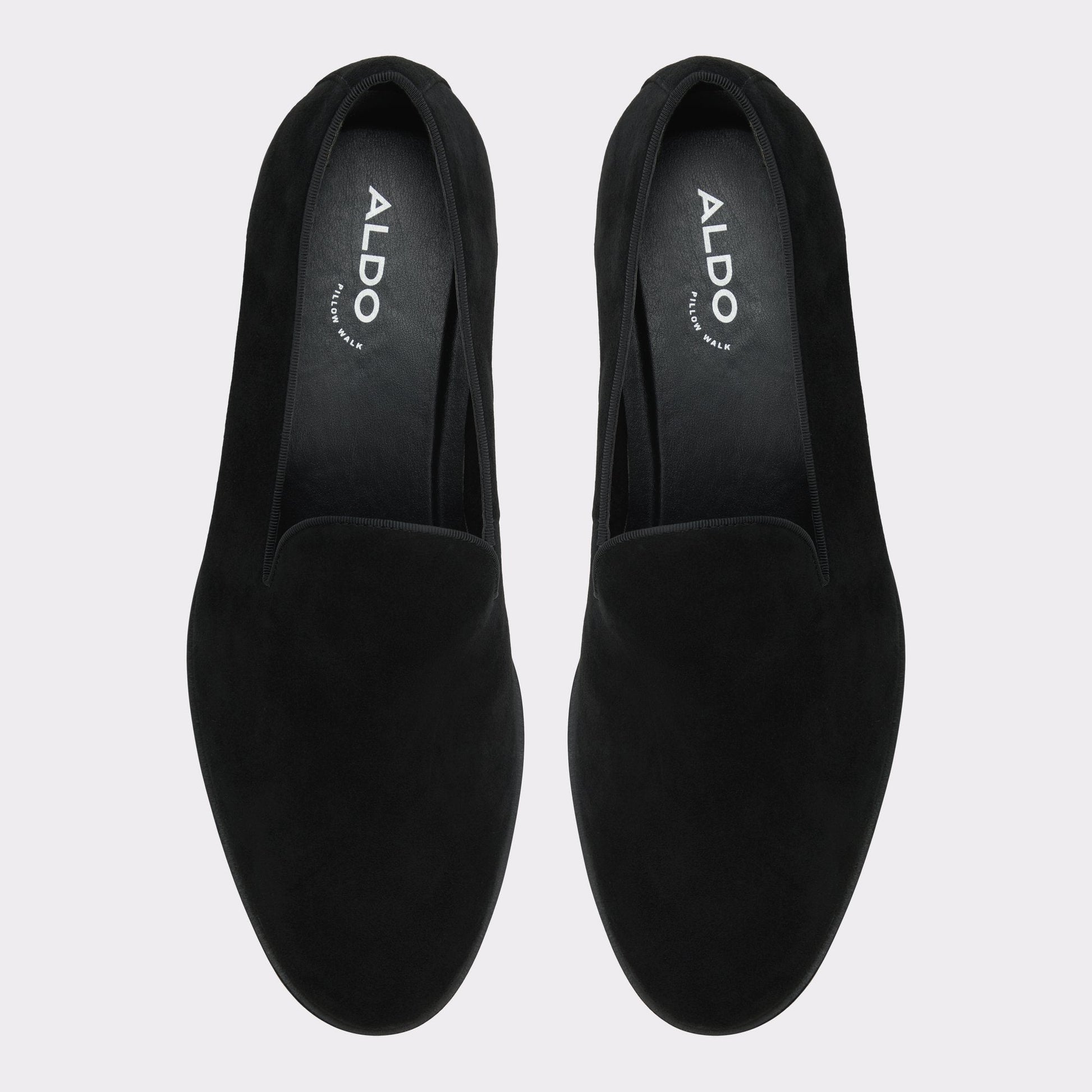 Casino Other Black Leather Suede Men's Dress Shoes - Loafer | Aldo Classic